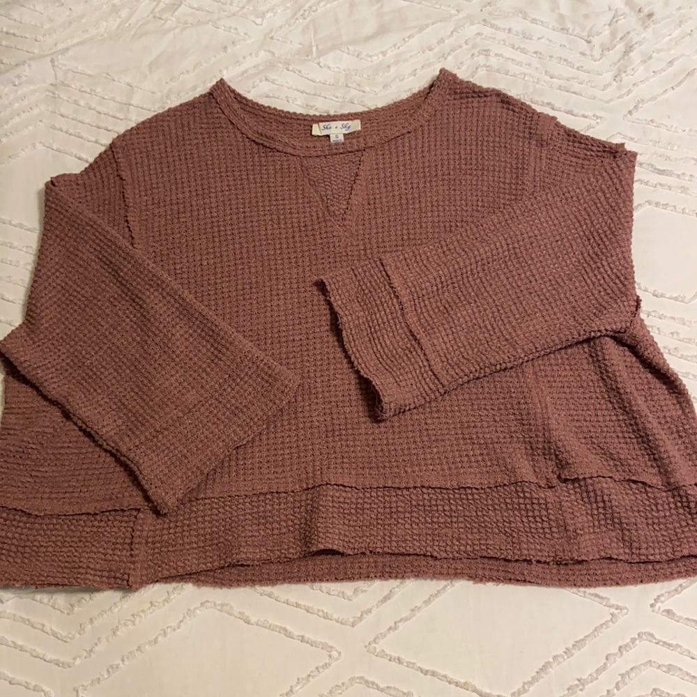 She plus sky sweater